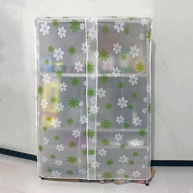 塑料鞋架柜子书h货架罩子防尘罩厨房多功能置物架收纳层架盖布长