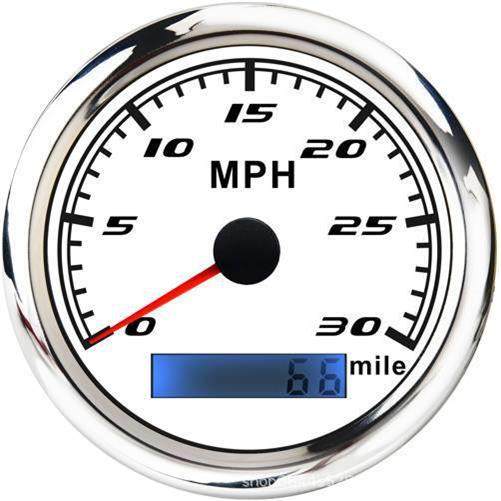 船用GPS速度表跨境热销7彩背光灯直径85mm0-0kmh