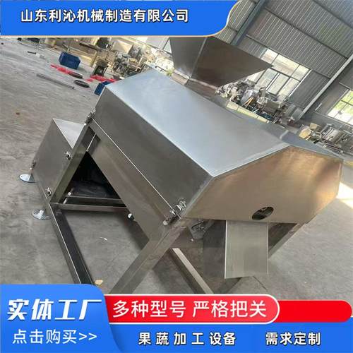 商用榴莲番茄去核打浆机大型芒果去核去皮打浆机番茄酱加工设备