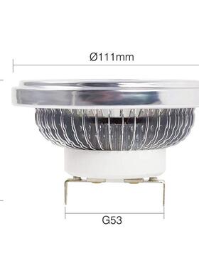LED豆胆灯 AR111 15W 射灯 宽压85-265V 出口过CE 替代ES111 150W