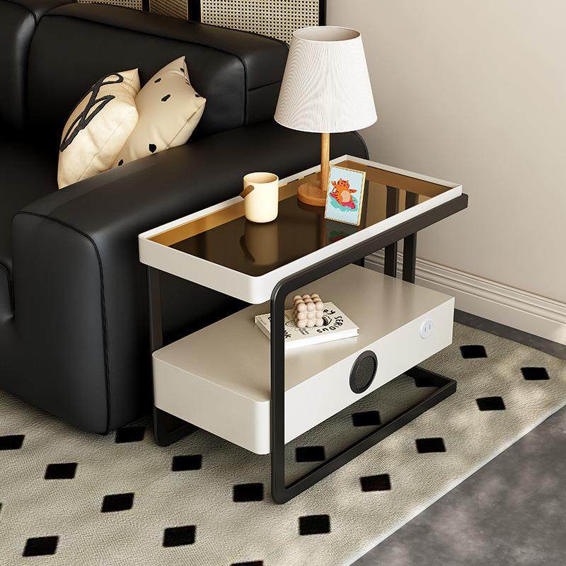 沙发边几轻奢感客厅可移动茶几小推车床头柜玻璃置物架边柜A,鲜花速递/花卉仿真/绿植园艺,割草机/草坪机,淘宝优惠券,粉丝福利购,淘宝优惠卷