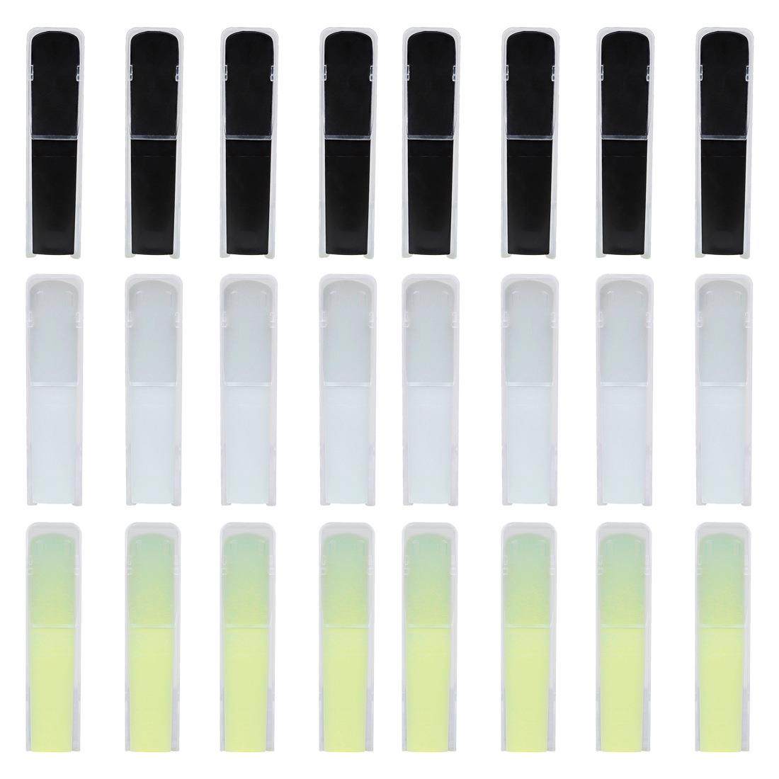 8个装萨克斯树脂哨片中音次中音哨片黑管单簧管簧片硬度2.5管乐器