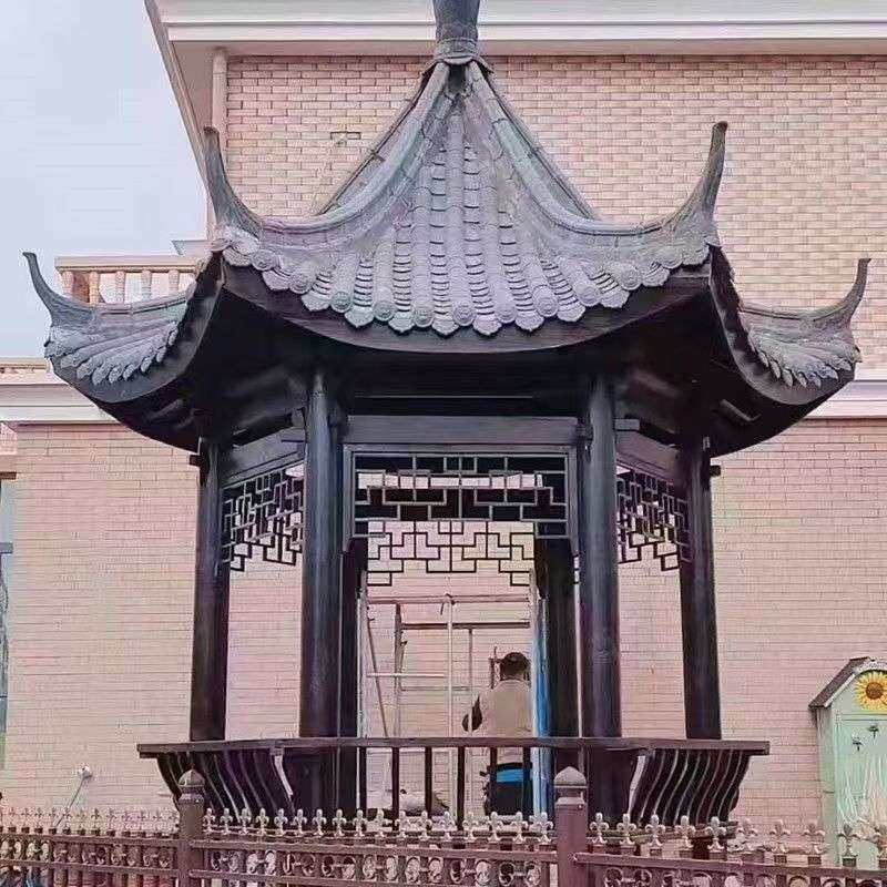 新中式户外木屋木房子室外阳光木屋农家乐游乐园动物木房子