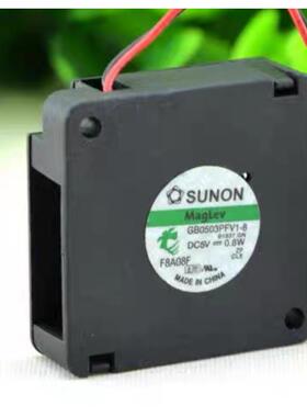 建准SUNON GB0503PFV1-8 B1837.GN FAN BLOWER 3010 5V3厘米 风扇
