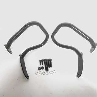 适用哈雷路威st改装边箱杠路威S ST凌动滑翔后保险杠保护杠防摔杠