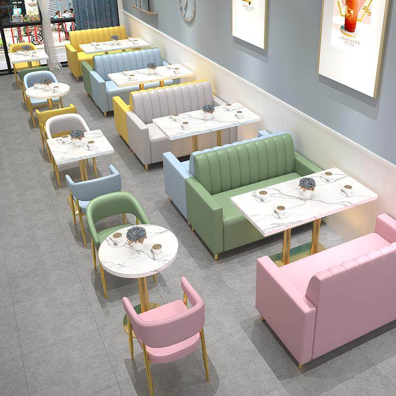 奶茶店沙发网红小吃烘焙蛋糕汉堡甜品桌椅组合休闲饮咖啡餐厅卡座,电子元器件市场,其它元器件,淘宝优惠券,粉丝福利购,淘宝优惠卷