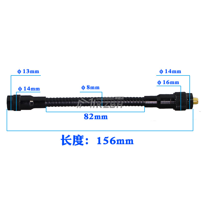 鹅颈连接线SMA转接线天线延长线公转母射频线鹅管防水连接线SMA-J
