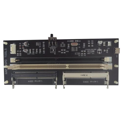解密四代内存烧录器SPD/EP编程器台式DDR34改内存频率日期系列号