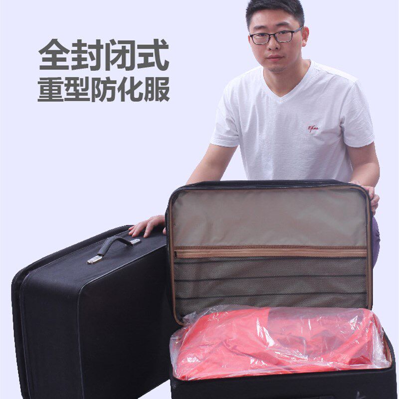 消防重型气密性A级全封闭防化服防液氨防酸碱防护服防氨气连体