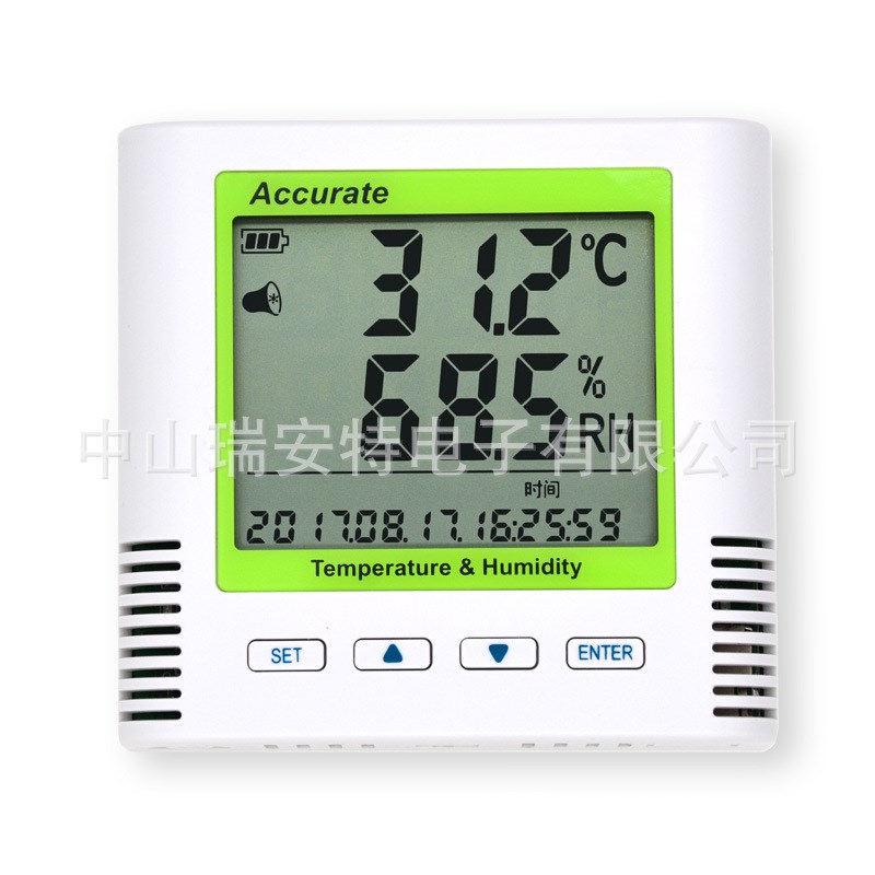 温湿度仪表 工业药品店车间仓冷库自动可存N储记录 温湿度计记录