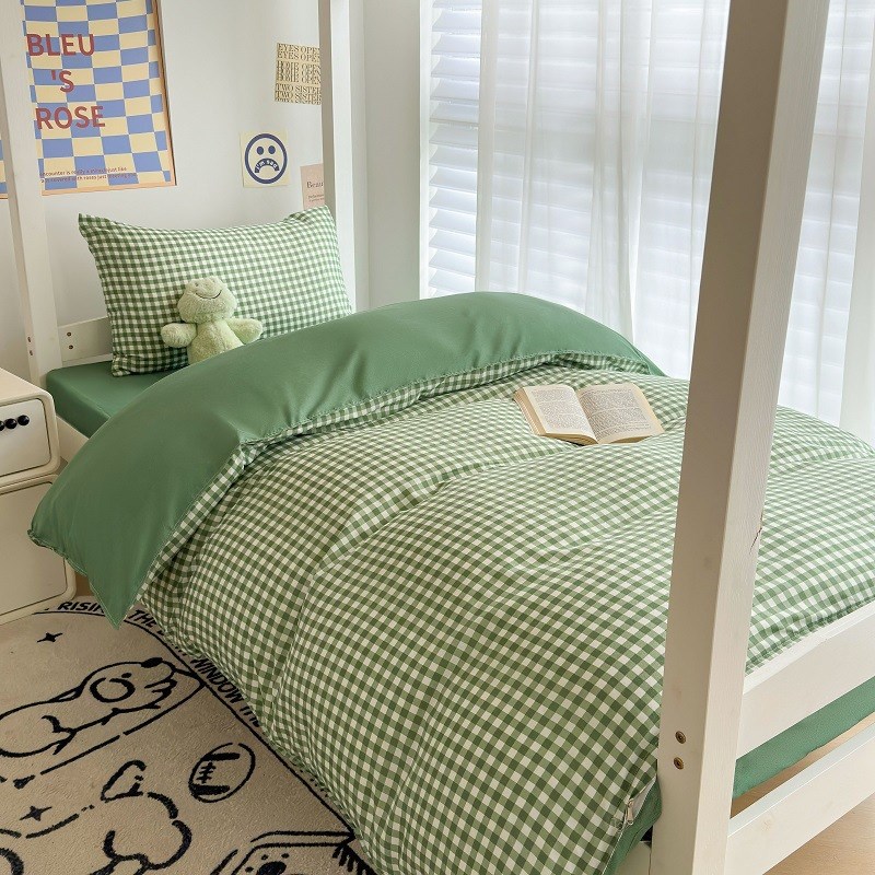 大学生宿舍床单人床上用品A被褥全套一整套被子被套六件套