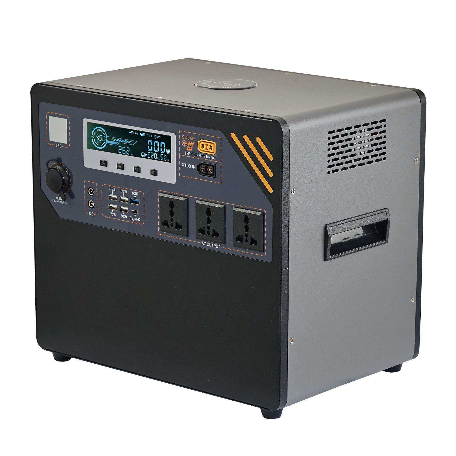 便携式220V移动储能停电应急大功率大容量直播露营摆摊 户外电源