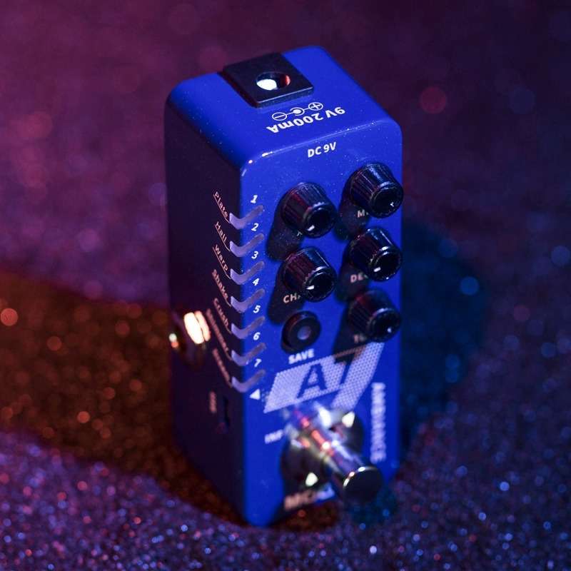 MOOER魔耳GTR M701 E7 A7 D7 R7电吉他EQ延迟混响X2单块效果器