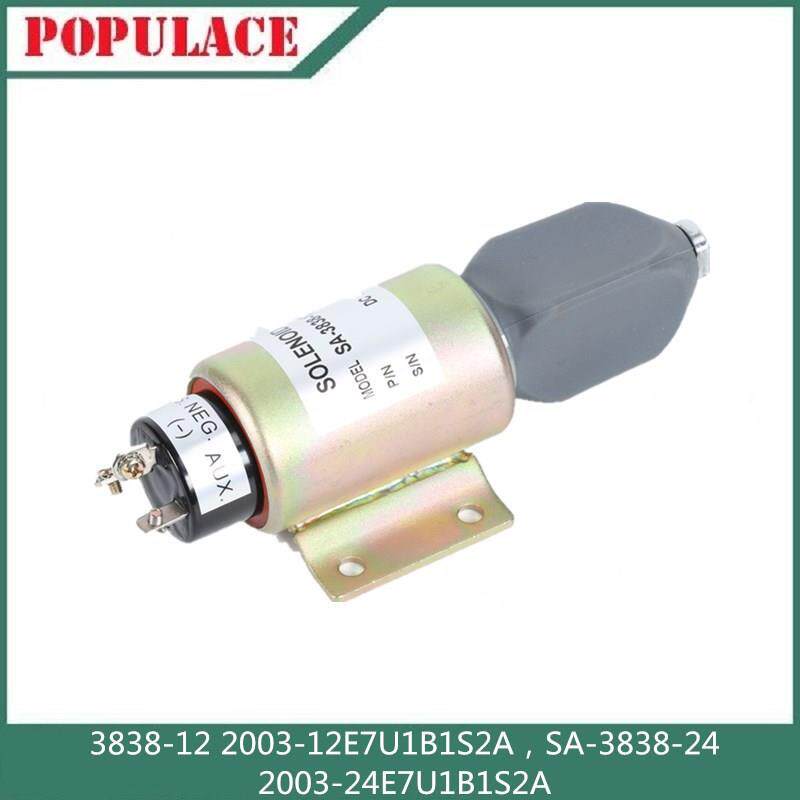 柴油机熄火控制器开关SA-3838-12/24 2003-12/24E7U1B1S2A 12V24V