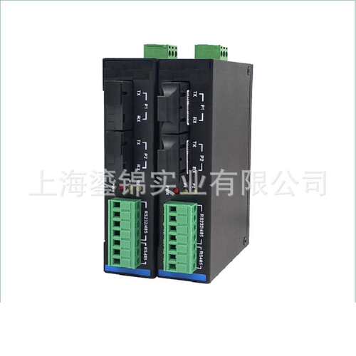FL602 工业485数据 RS485/422/232串口485光端机 RS485光猫 导轨