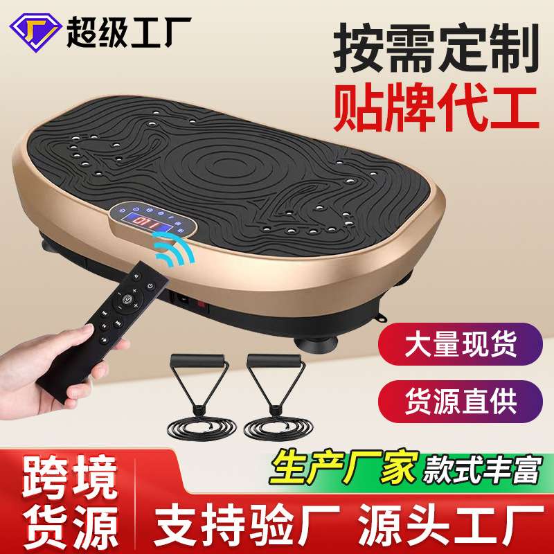 健身用抖抖机甩脂机 懒人甩脂机智能震动塑身机站立式抖抖机