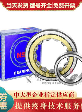 进口GAL 圆柱滚子轴承 NU NJ202 203 204 205 206 207 208 209 EM