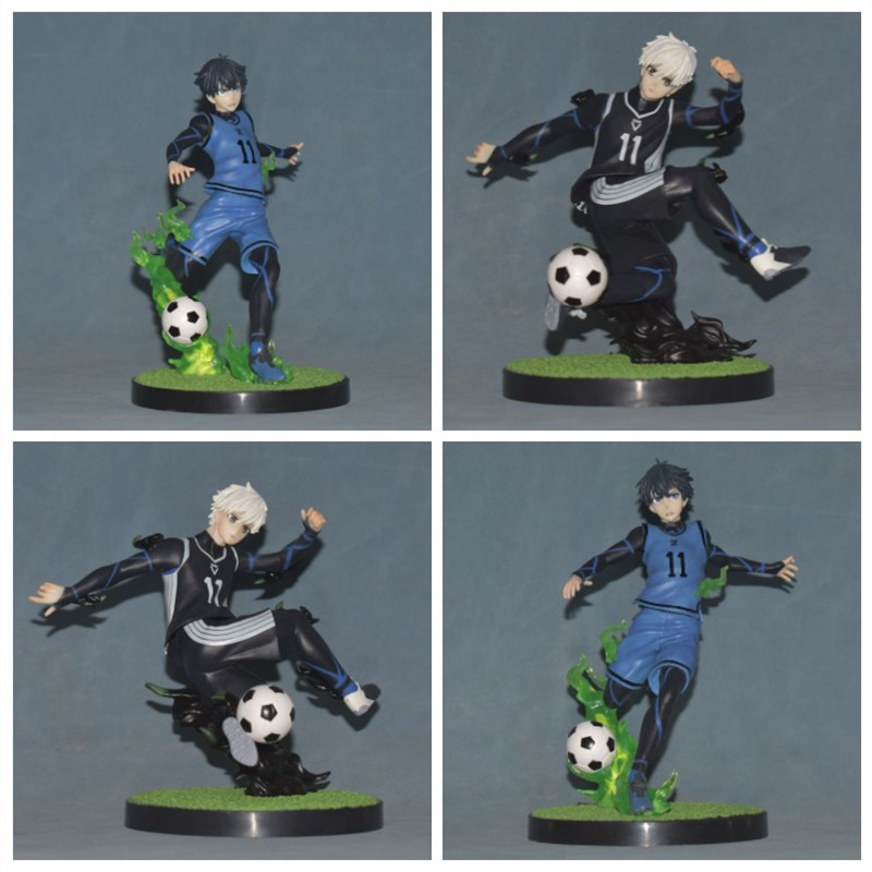 蓝色监狱 禁区 洁世一 凪诚士郎 足球场景动漫手办模型摆件二次元