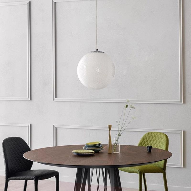 床头意大利吧台餐厅玻璃氛围灯ano北欧urM七彩泡泡吊灯现代卧室