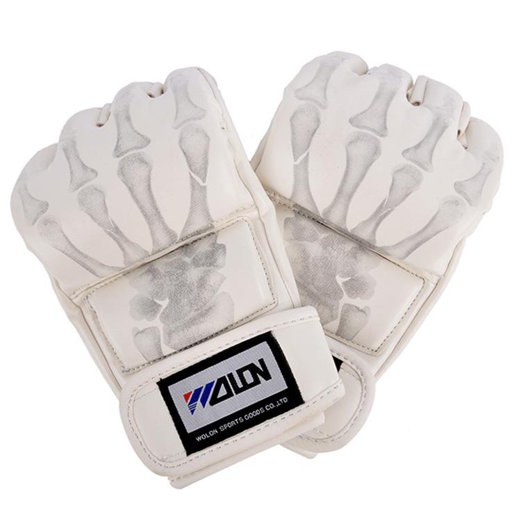 五龙鬼影 MMA半指搏击拳套 柔道散打手套UFC打沙袋搏击格斗手套