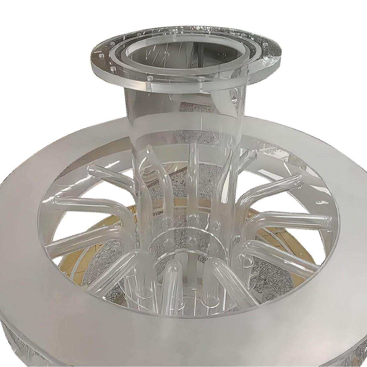 亚克力实验仪器 圆管设备 有机玻璃试验大型设备 透明弯管仪器