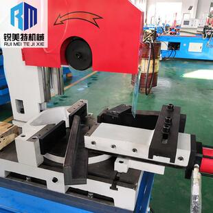 切管机 方管圆管铁管切割机水切圆锯机450液压半自动无毛刺切管机