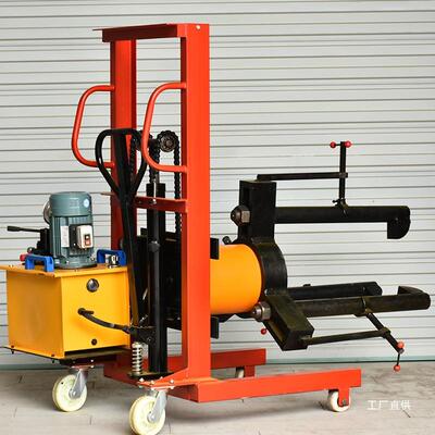FBL电动小车拉马 液压升降车载式移动拔轮器 50T100T200T300T鎏金