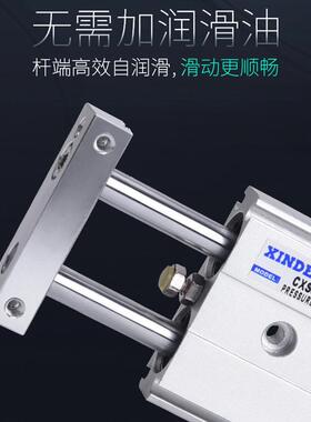 SMC型双轴双联气缸CXSJL/CXSJM6/10/15-25/32-10/20/30/40/50/75Z