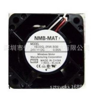 B39 05W 4020 24V 数控机床风扇 直流风扇NMB风扇 0.08A 1608KL