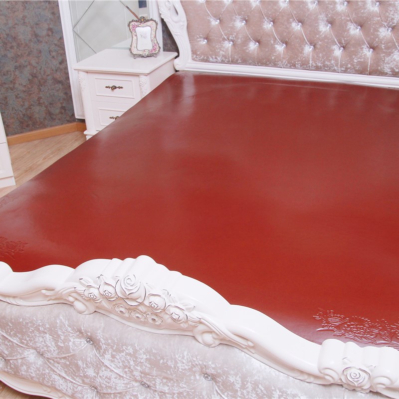 特厚整张牛皮席头层水牛皮凉席子1.8米软席K1.5米硬席真皮床垫套