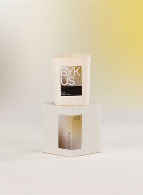 BYKUS香薰便携蜡烛50g香K薰室内扩香高级感礼物