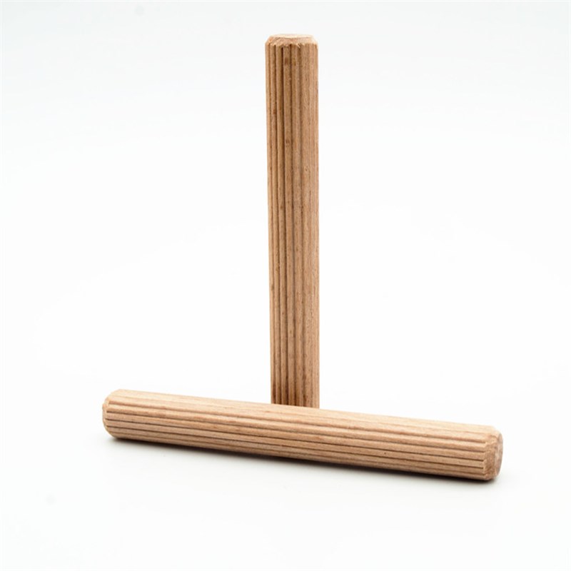 包邮标准b榉木木榫M8*60 500个木板连接件圆木榫木梢木塞木棒木钉