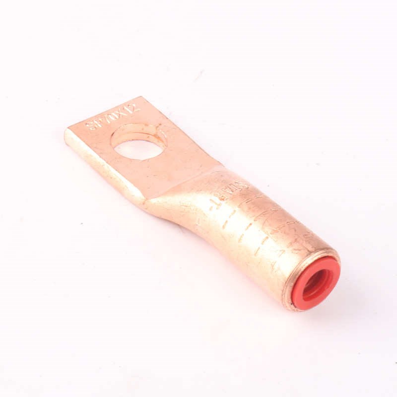 t3生产连接器铜金具鼻子接续z端子压线油堵 紫铜鼻子铜电缆接线