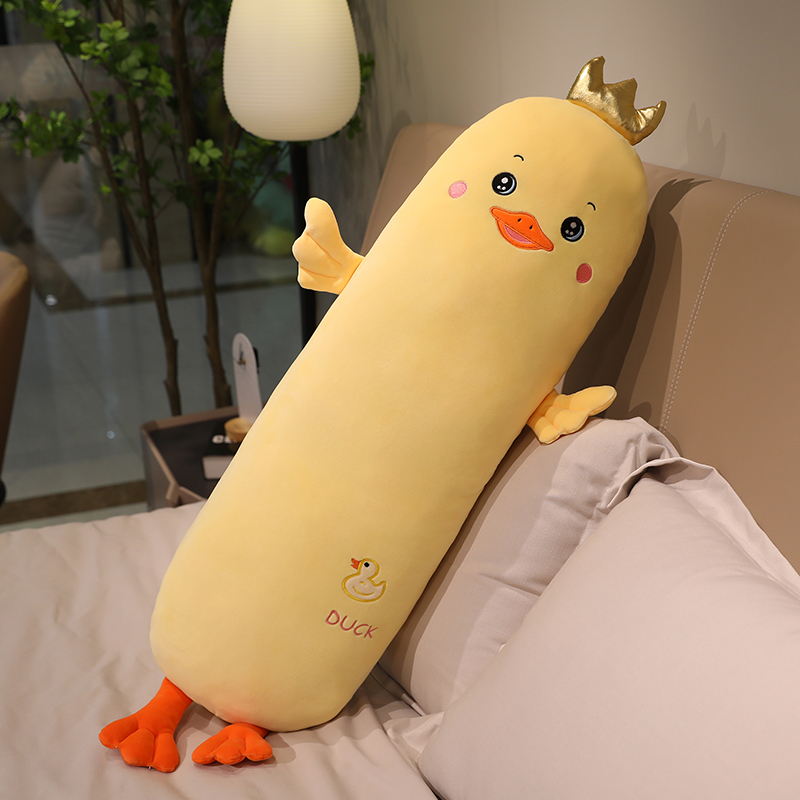 可爱恐龙长条抱枕女生床上睡觉夹C腿侧睡靠垫靠背靠枕男生款可拆