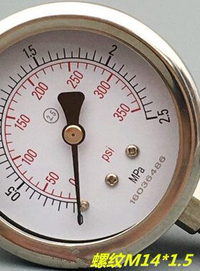 iBF不锈钢压力表Y-60 Y60PS耐高温 MPABF  全3502.5