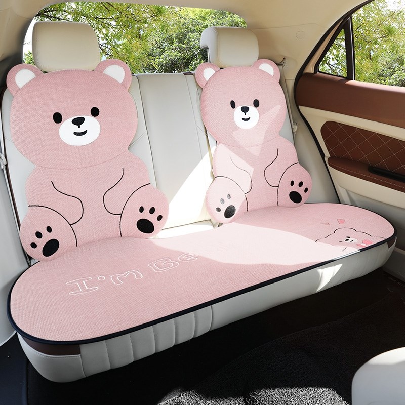 汽车坐垫冬季座垫四季通用座椅w套车内后排座套2024新款冬天车垫C