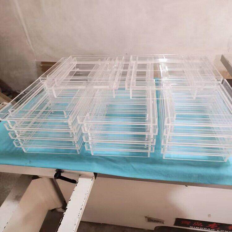 亚克力制品加工定制透明实验装置配件加工