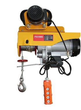 厂家直销力雕微型电动葫芦 220V家用小电机悬挂式电动葫芦PA800