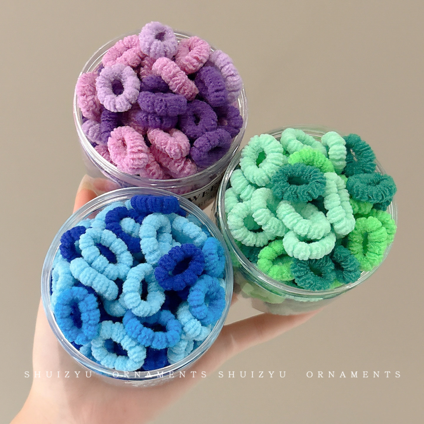 儿童发圈女童2025新款高弹力耐用头绳小女孩扎头发皮筋发绳头饰