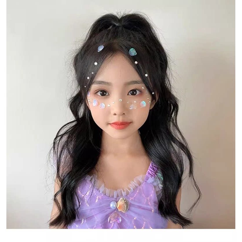 六一儿童节脸部装饰脸贴儿童钻石贴脸贴脸饰品钻贴脸女童贴脸装饰