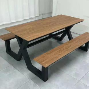 36年工厂景区庭院提供公园椅桌椅花园休闲椅长椅餐桌椅防腐防锈