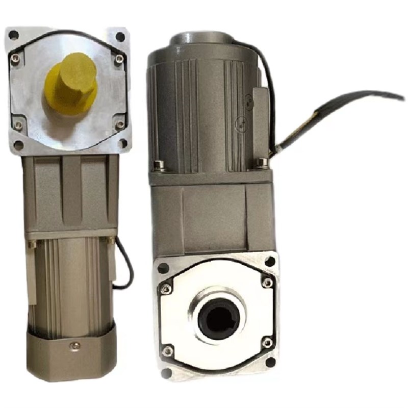 直角减速电机2i20v电压90度转角正反转输送出中空中实可调速马达