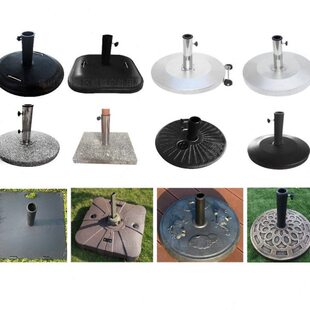 底座遮阳固定水箱户外不锈钢广告太阳伞庭院伞配件大理石底座底座