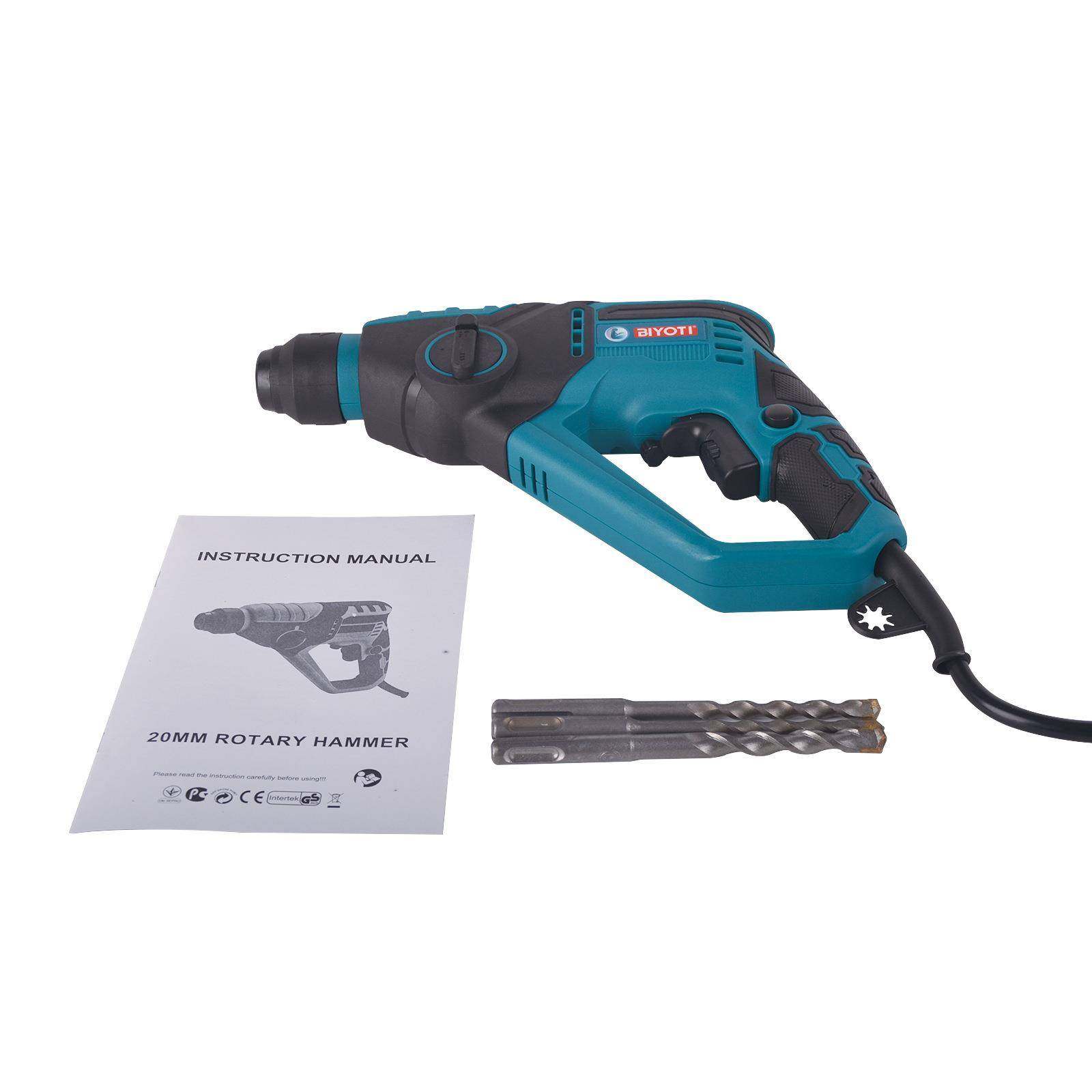BIYOTI手电钻小型家用电锤冲击钻钻墙打孔电动螺丝刀电钻
