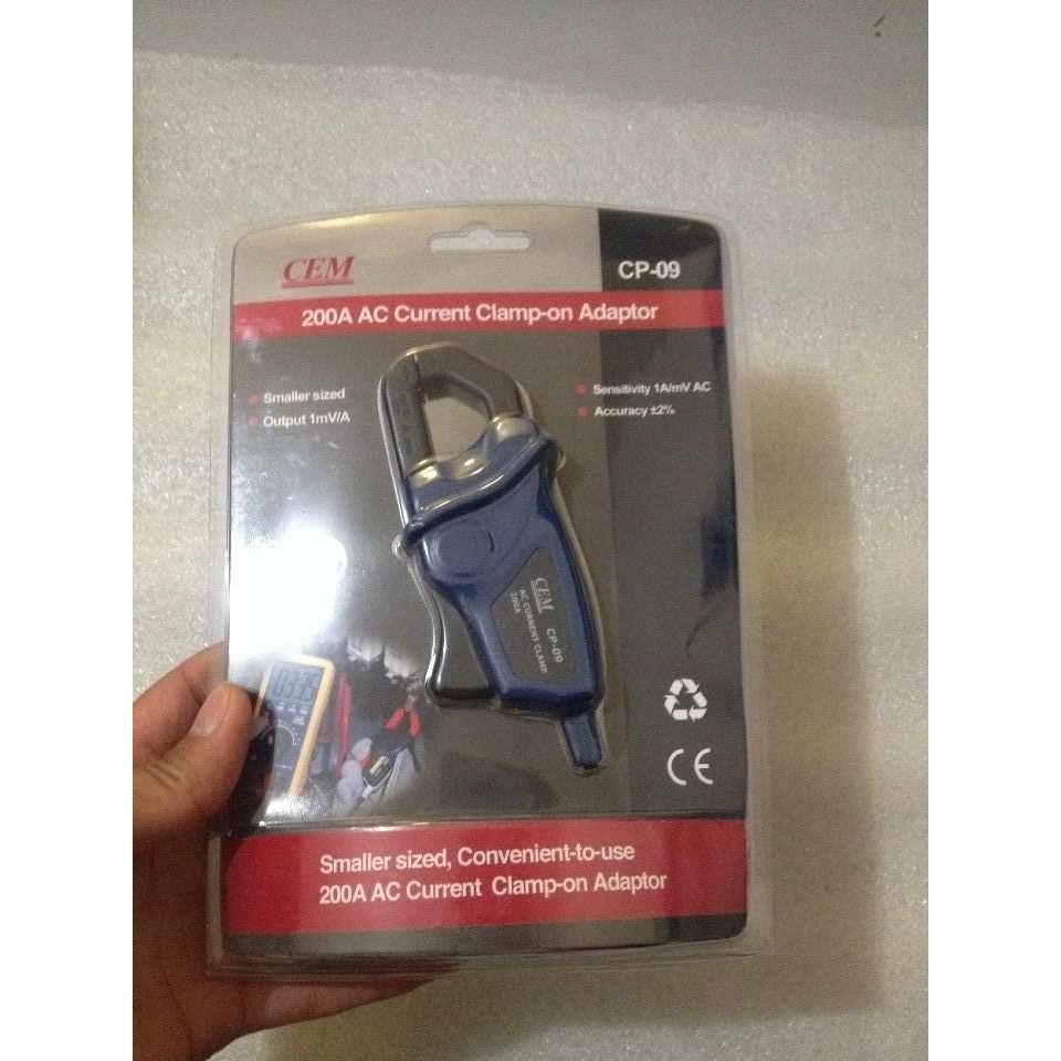 CP-09交流电流钳头适配器/CEM华盛昌电流钳型表/CEMCP-09/现货