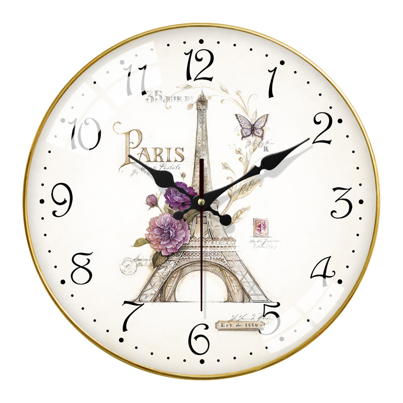 梵现代挂钟客厅简j欧式家用艺术静音时钟大气个性创意时尚北欧钟