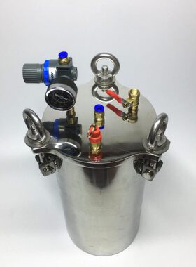 压力桶L15压力桶10 L 40L2LL8L L 30压力罐5L 20不锈钢 点胶