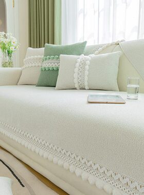 后背一一盖垫新款布艺沙发二套罩3米三2024妃三座巾直排组合防滑