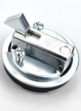 MS739圆头拉手面板锁配电w箱电柜门锁开关控制柜控制柜锁带钥匙锁