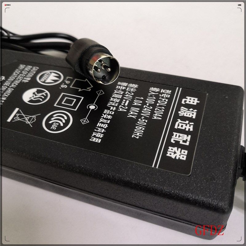 适用佳博aGP-2425热敏打印机24V2A 2.5A电源适配器线9025T GP9034